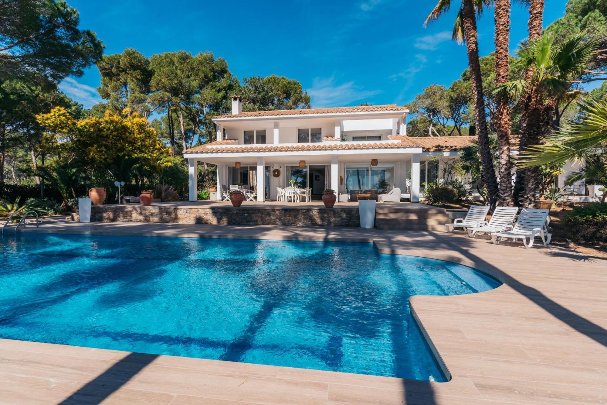 Cala Corbs Villa Паламос Екстериор снимка