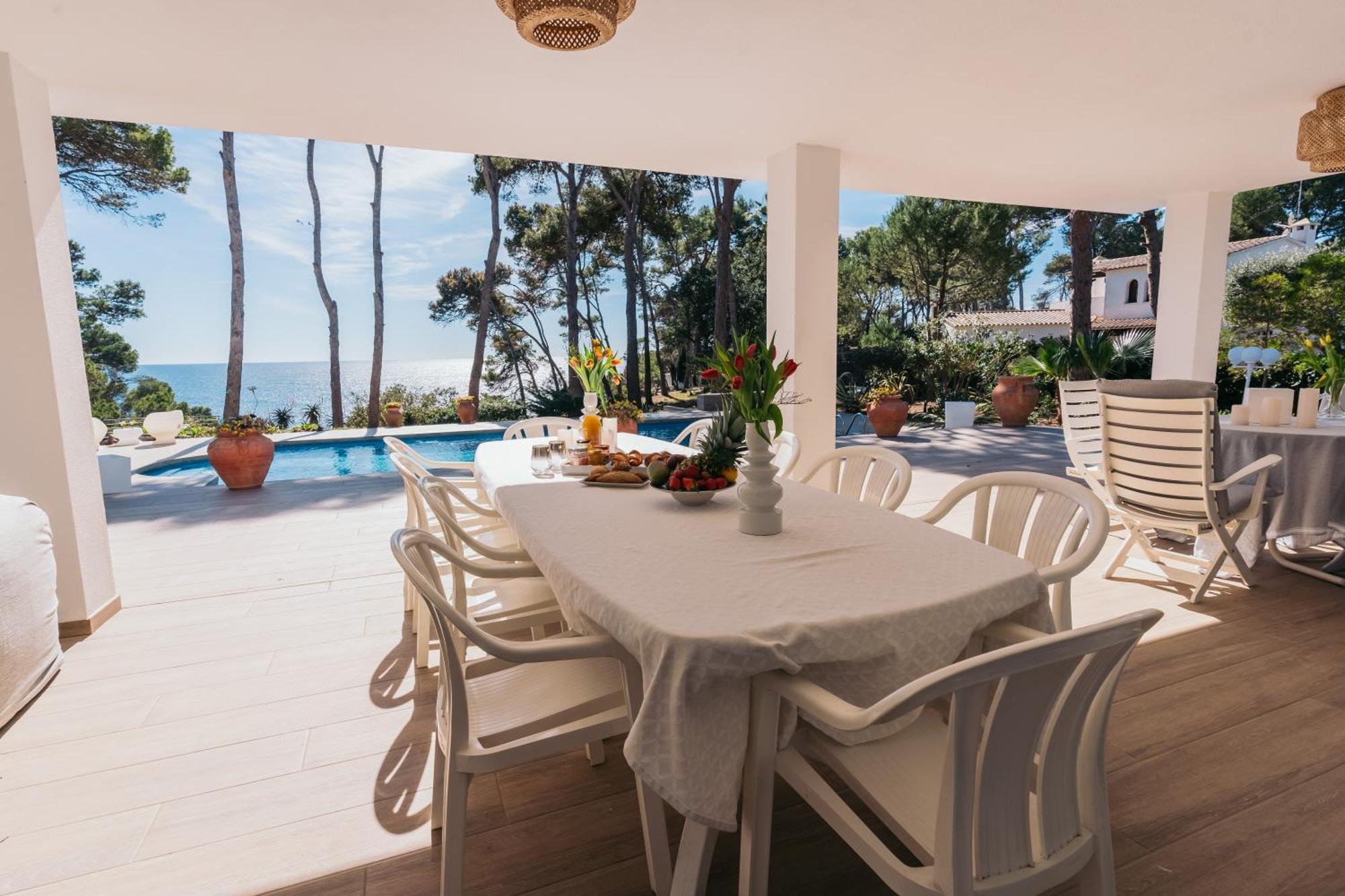 Cala Corbs Villa Паламос Екстериор снимка