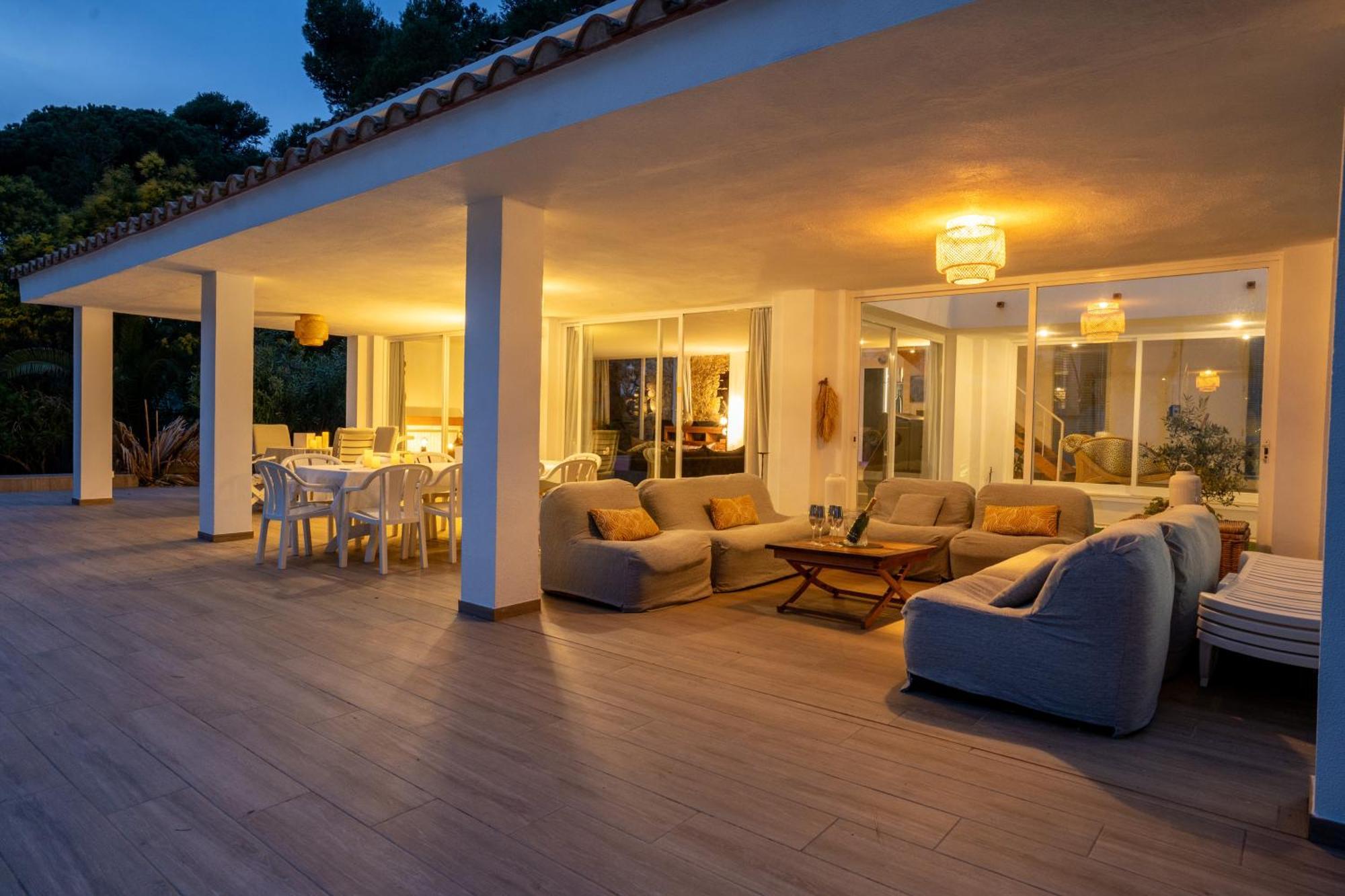 Cala Corbs Villa Паламос Екстериор снимка